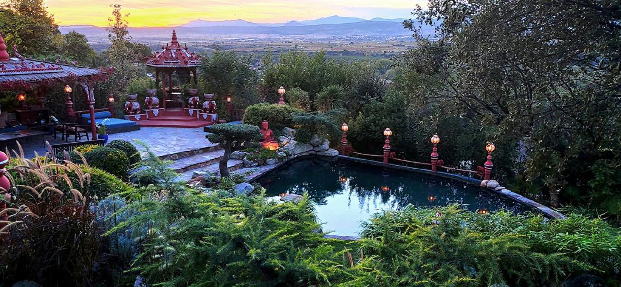 Casa Jardin Oriental Villa Aldea del Fresno Exteriör bild